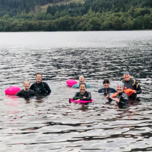 open water swimming breaks in scotland